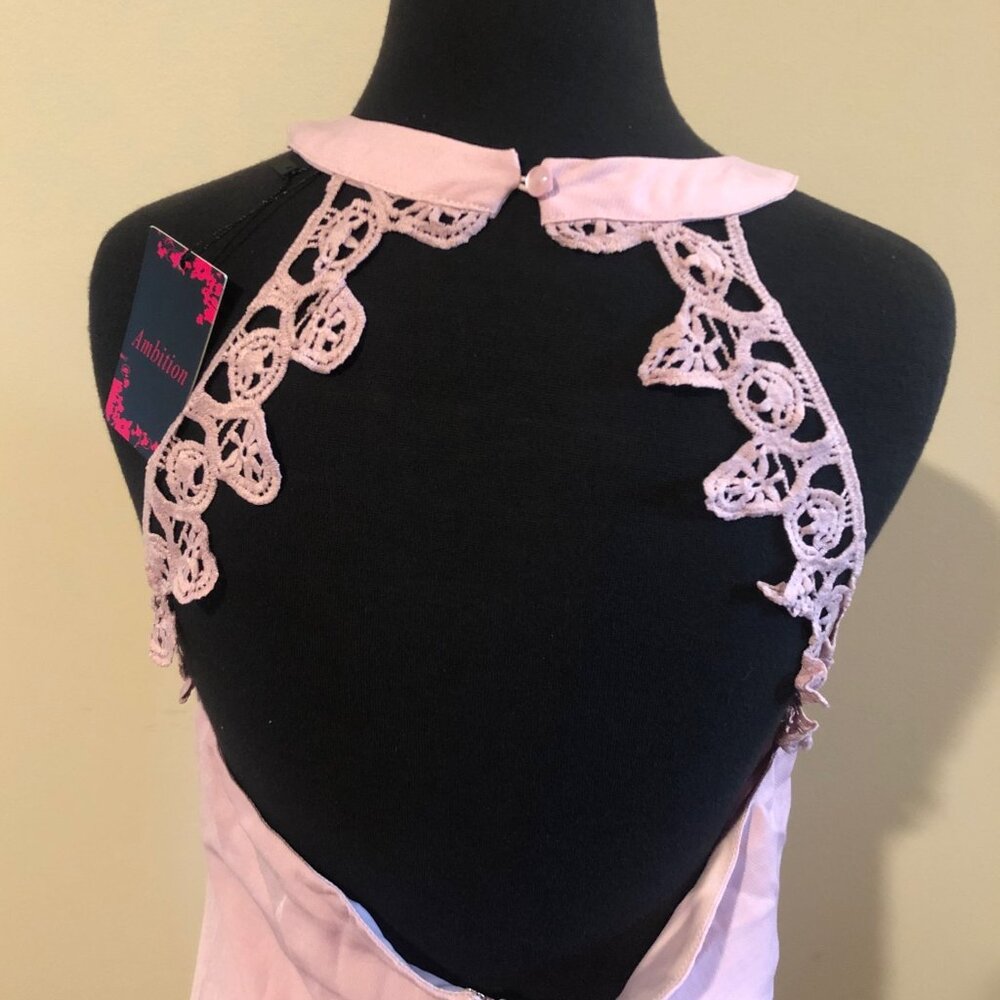 Ambition Lace Scalloped Dress 5095 NWT Boutique - Picture 3 of 7